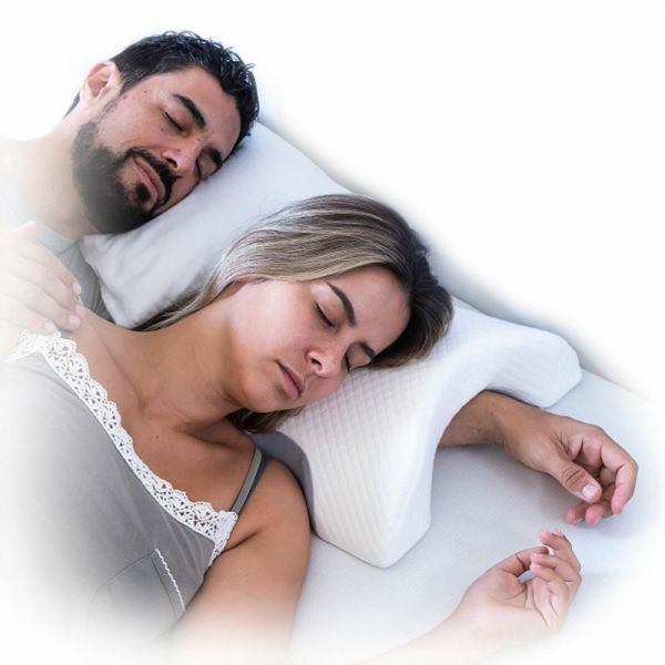 InnovaGoods Almofada Visco Elástica Cervical para Casais Cozzy