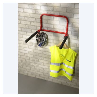 Support Mural Mottez Pliant pour 2 Vélos