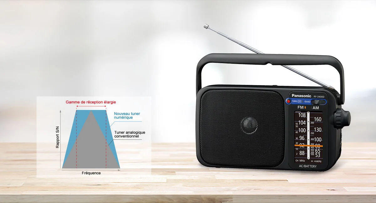 Panasonic RF-2400DEG-K Radios portables