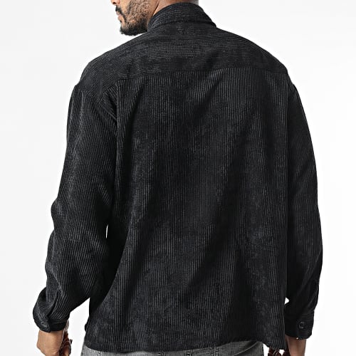 Surchemise Velours Noir