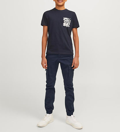 Jack & Jones Hosen - JpstPaul - Noos - Navy Blazer
