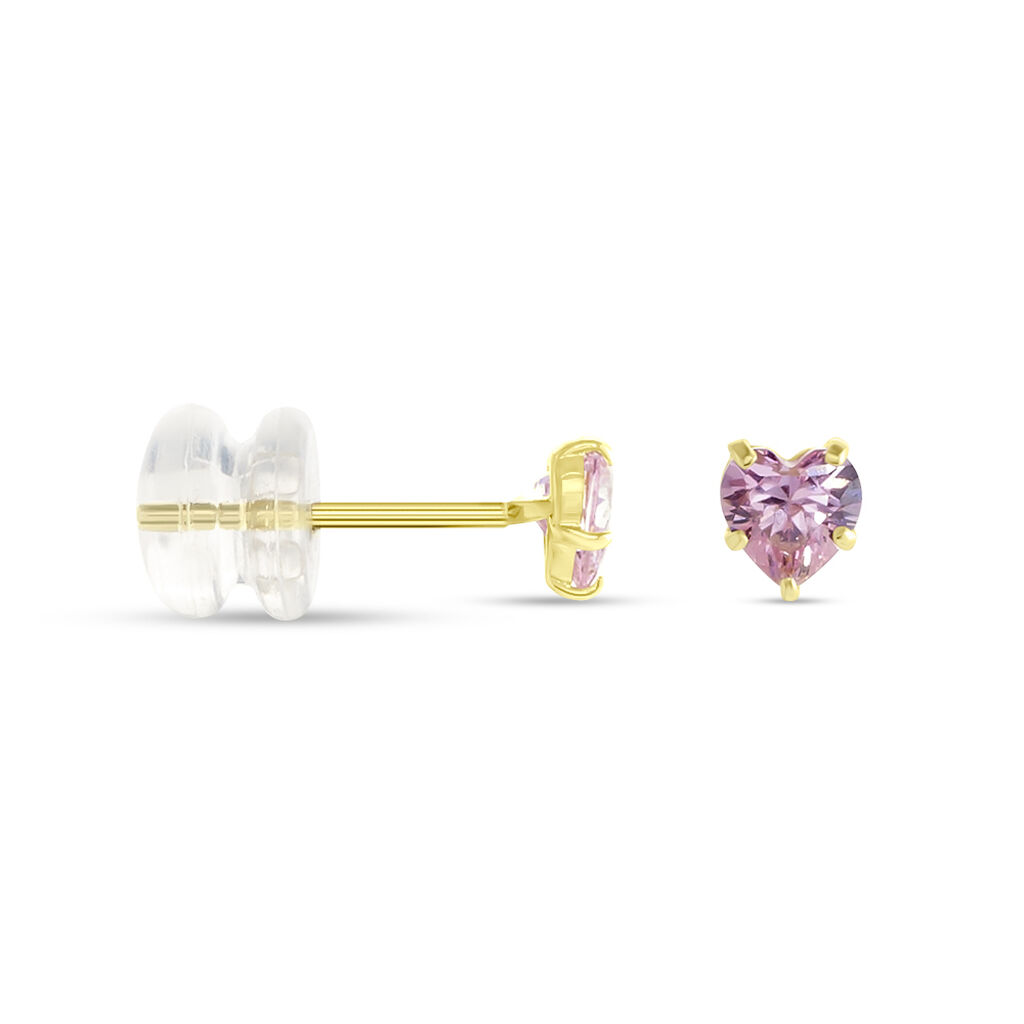 Boucles D'oreilles Puces Daria Or Jaune Oxyde