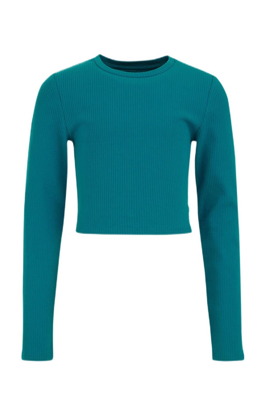 WE Fashion longsleeve petrol groen