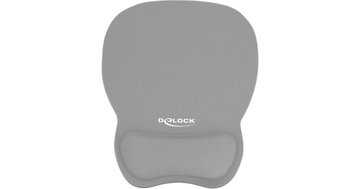 DeLOCKErgonomic Mouse pad  (Grijs)