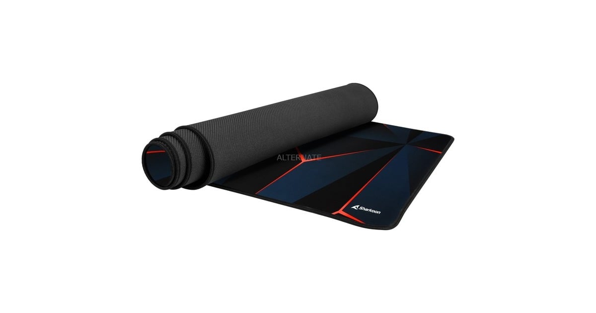 SharkoonSKILLER SGP30 XXL Arrow gaming muismat  (Donkerblauw/rood)