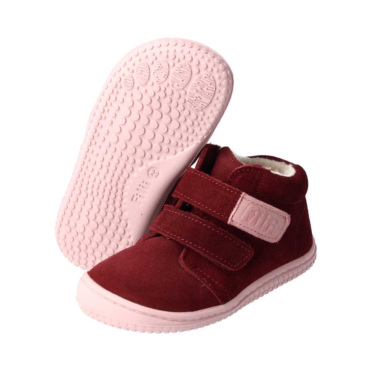 WL4213-W1 berry WOLFY velours wool velcro Weite/W