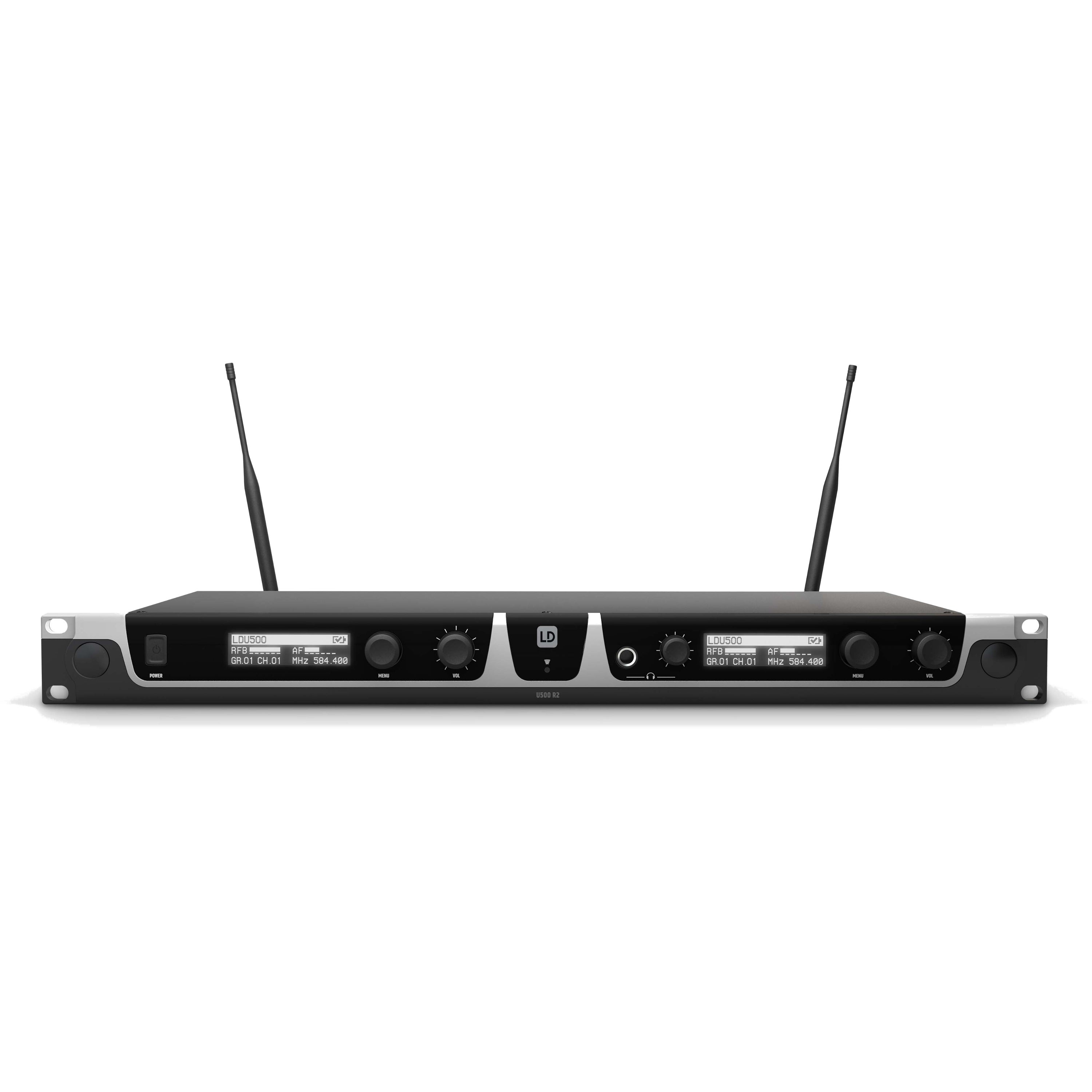 LD Systems U506 HHD 2 dual handheld systeem (655-679 MHz)