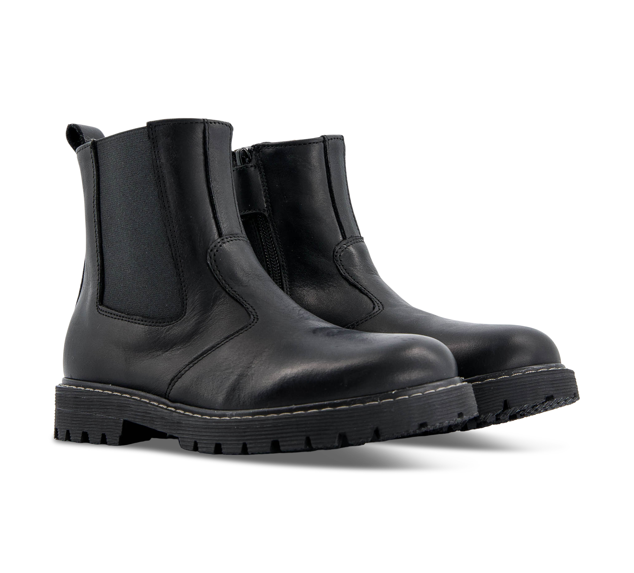 Dianetti Schlupfstiefel / RV Mäd. (ohne Membrane) schwarz