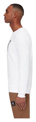 Sweat Manches Longues Mammut Core Crew Neck Blanc