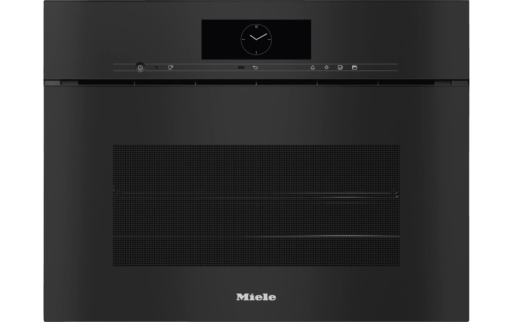 Dampfgarer DGC 7840 HCX Pro Schwarz<br>Griffloser Kompakt-Dampfbackofen