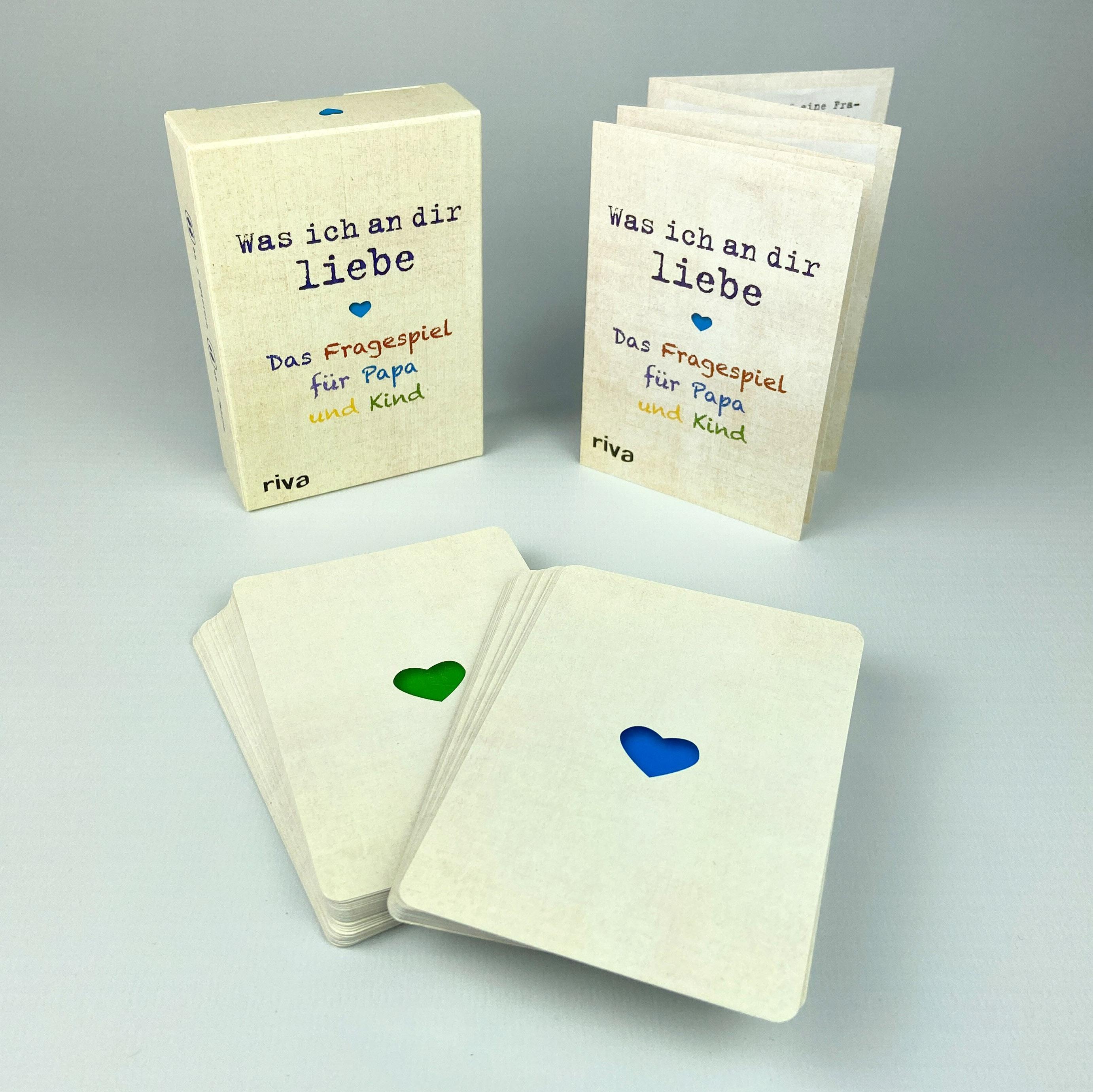 Was ich an dir liebe - Das Fragespiel für Papa und Kind