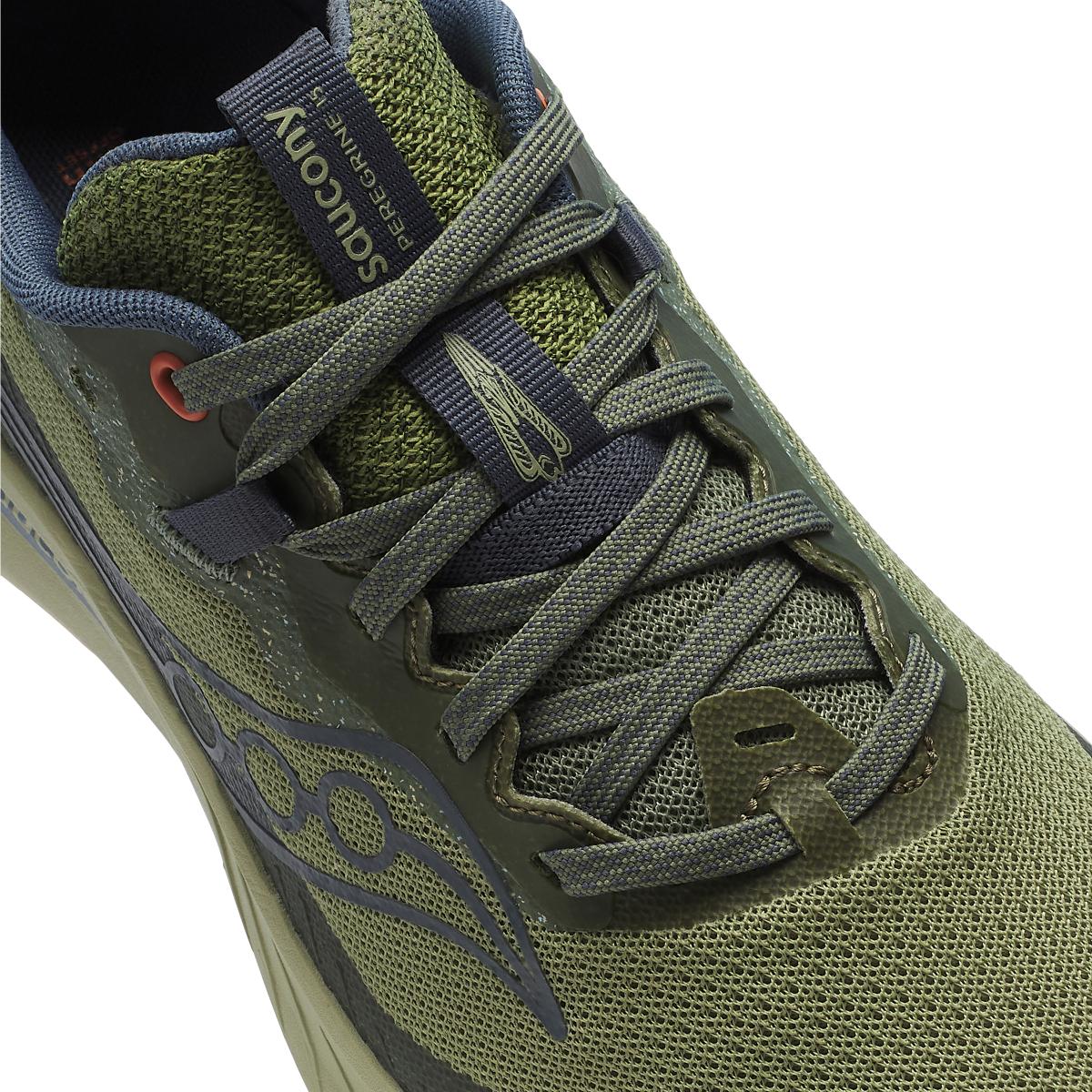 Saucony Peregrine 15 GTX Womens Hemlock/Navy
