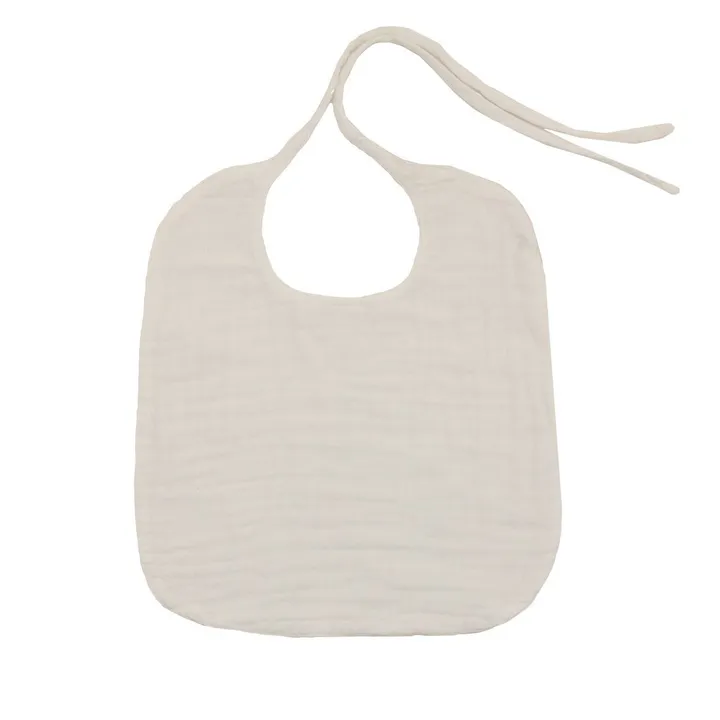 Numero 74 Bavoir rond | White S001