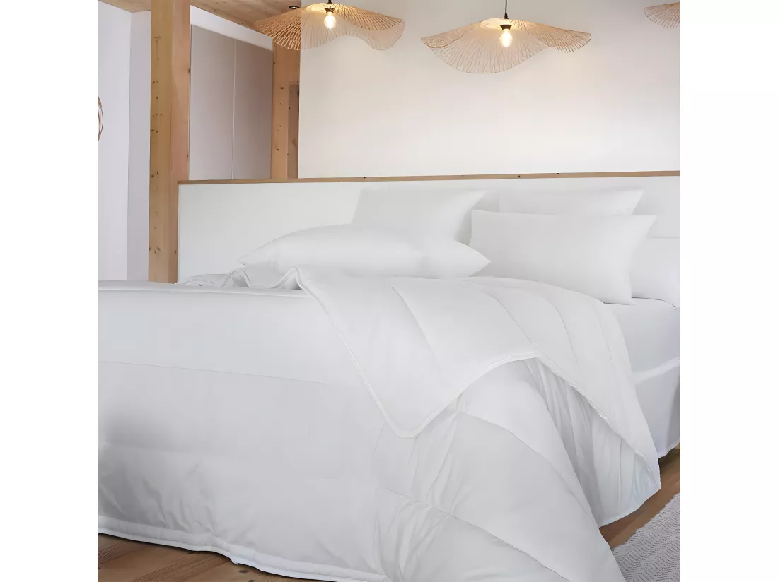 SWETLINE - Couette Coton anti-acariens 240 x 220 cm