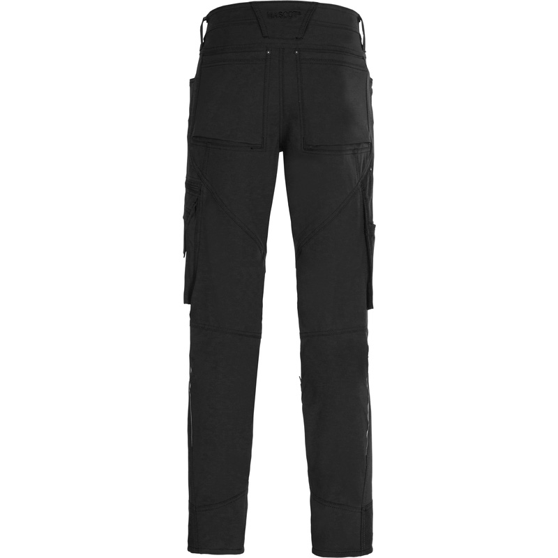 MASCOT® Advanced Ultimate stretch werkbroek met kniezakken  52R zwart