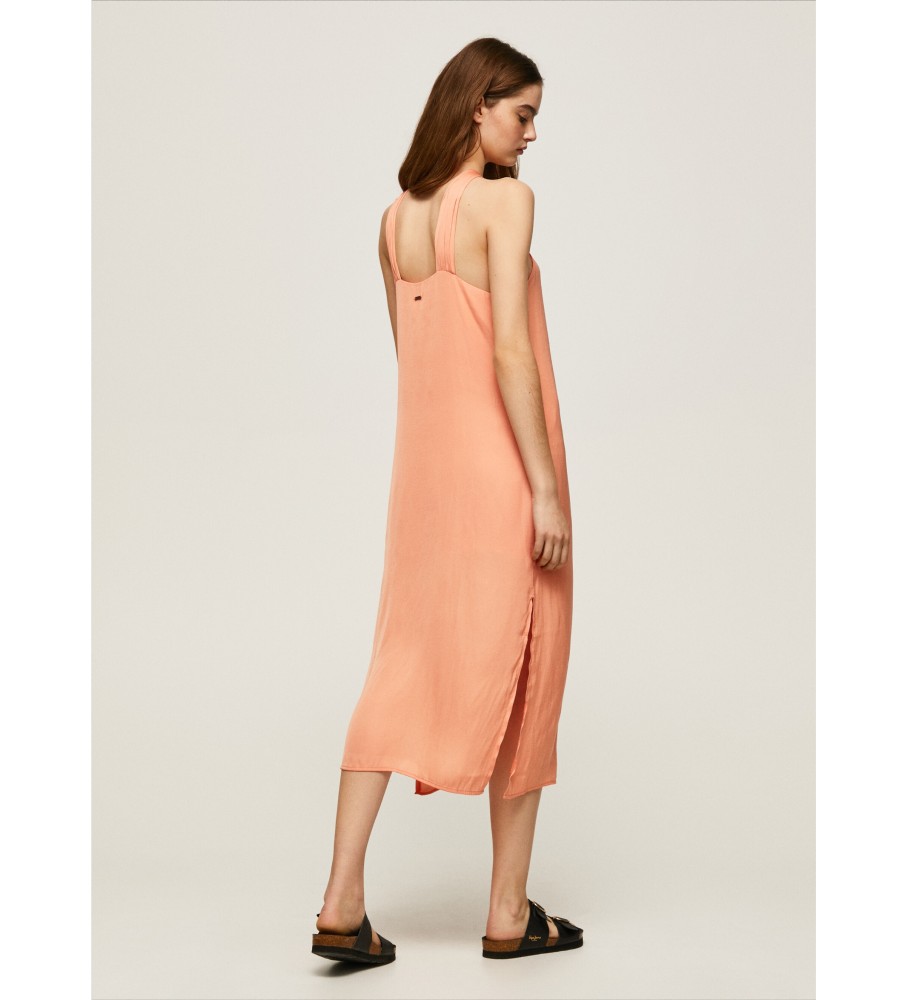 Vestido laranja Casey da Pepe Jeans