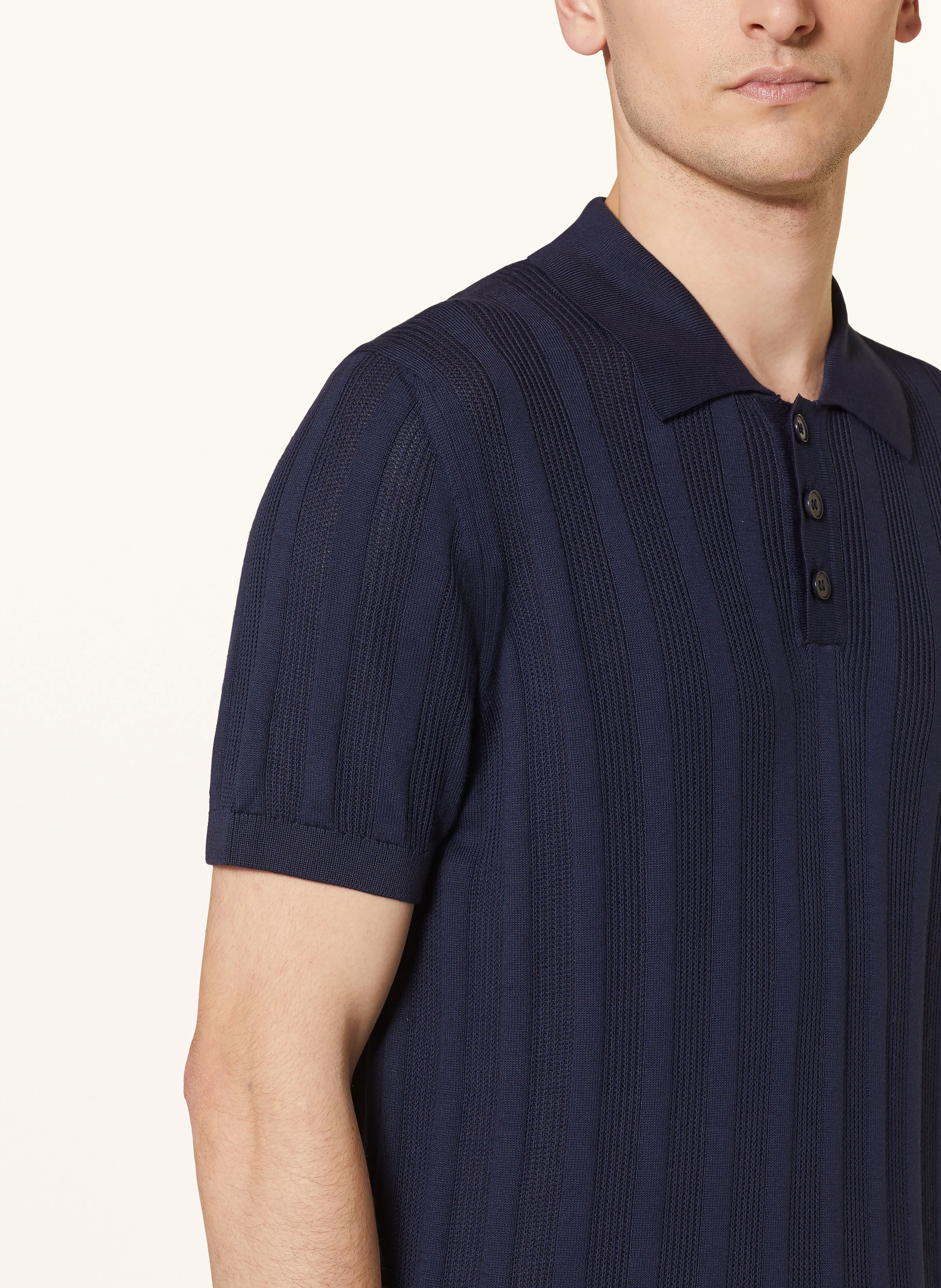 BALDESSARINI Strick-Poloshirt