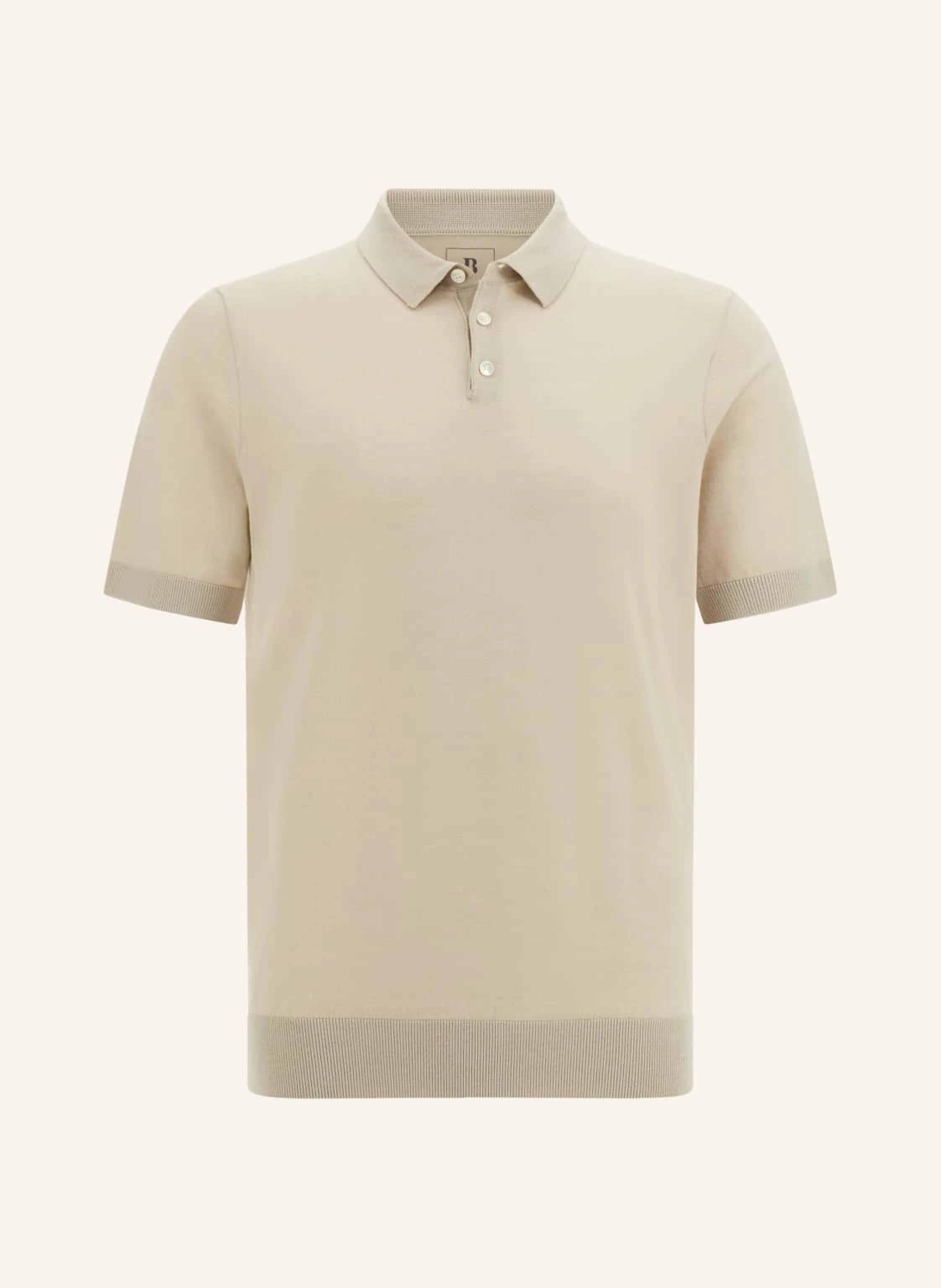 BOGGI MILANO Strick-Poloshirt