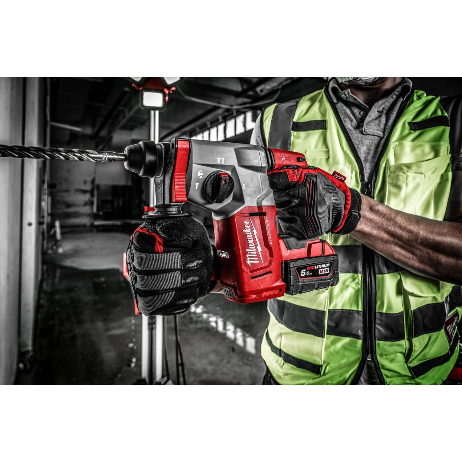 Milwaukee M18 BLH-0 Accu combihamer SDS-Plus 2,3J 18V Basic Body - 4933479426