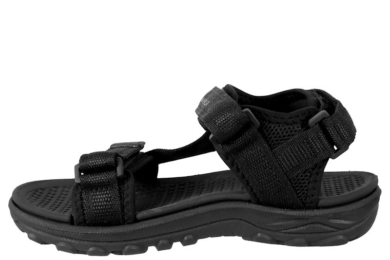 WHISTLER BURGOS KIDS SANDAL I SORT TEKSTIL