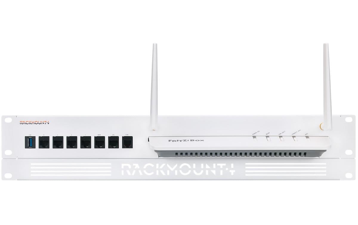 Rackmount Kit RM-FB-T3 für FritzBox 6660, 6890/LTE, 7590<br>Rackmount.IT RM-FB-T3 - Rack – weiss