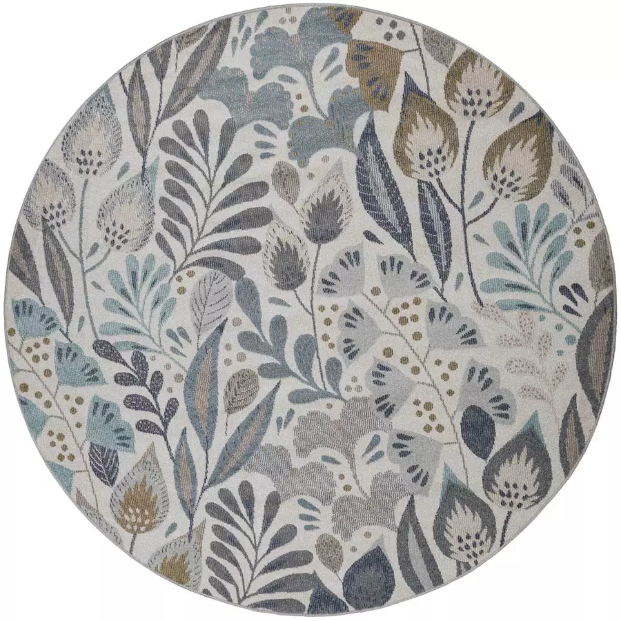 Esprit Outdoorteppich In & Outdoor Lilly blau