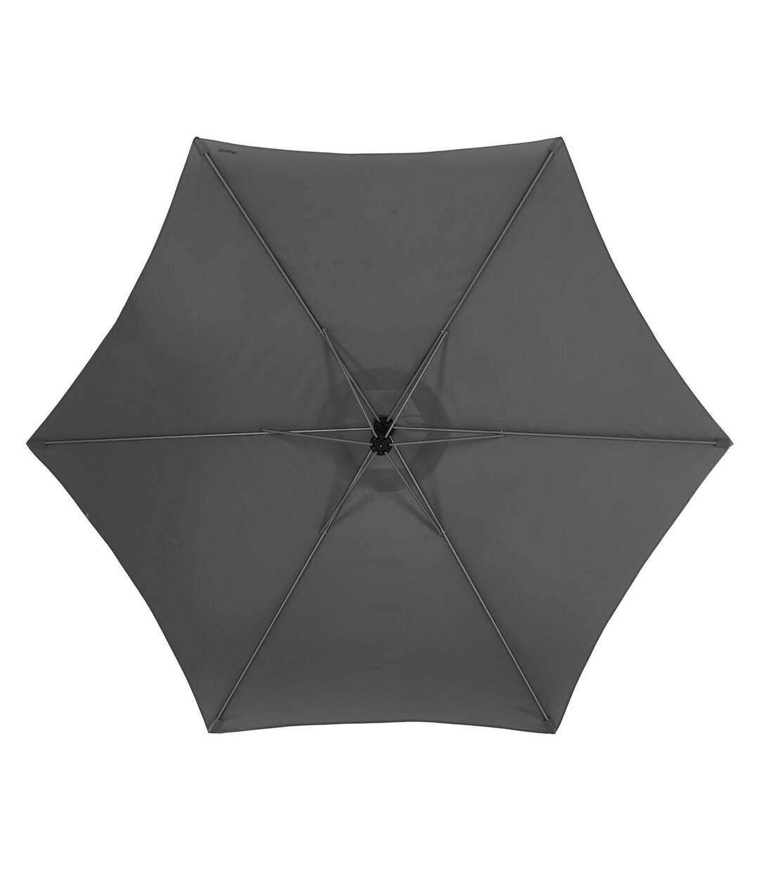 Parasol décentré Manao - Diamètre 3 mètre - Ardoise
