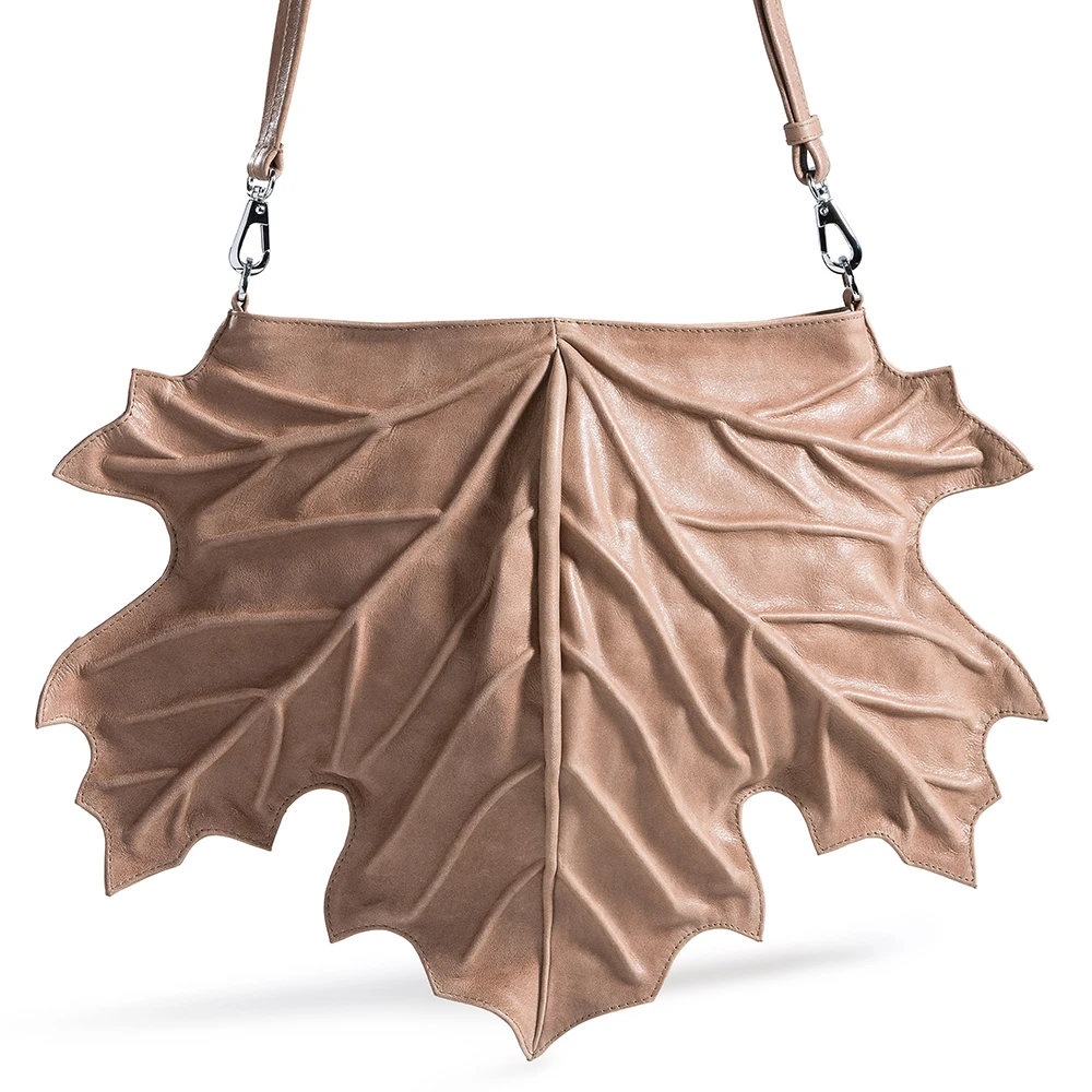 Maple Leaf Taupe Vintage Leather