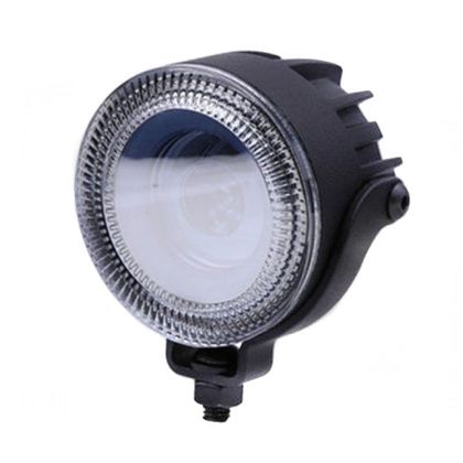 Feux arrière Brazoline Rond led (position et stop) Universel - Noir