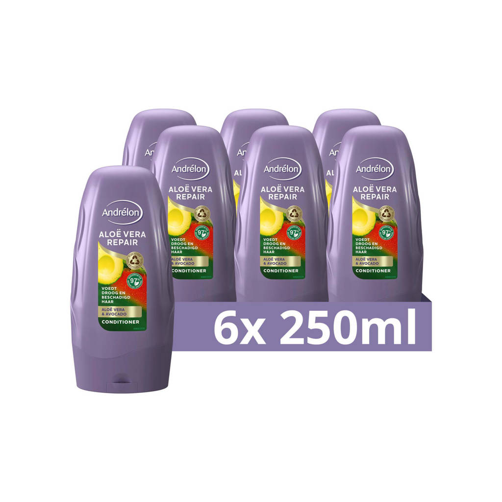 Prettige conditionerAloë Vera Repair conditioner - 6 x 250 ml