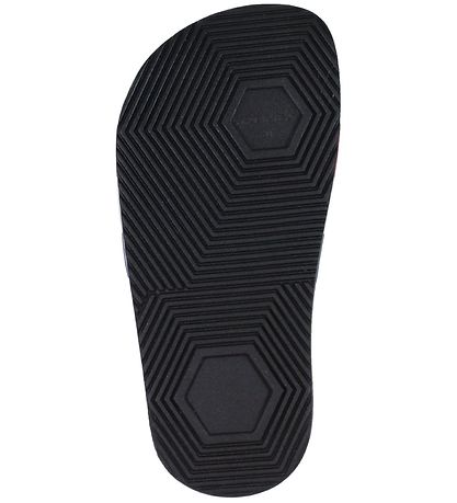 Moncler Bådesandaler - Petit Basile - Sort m. Logo