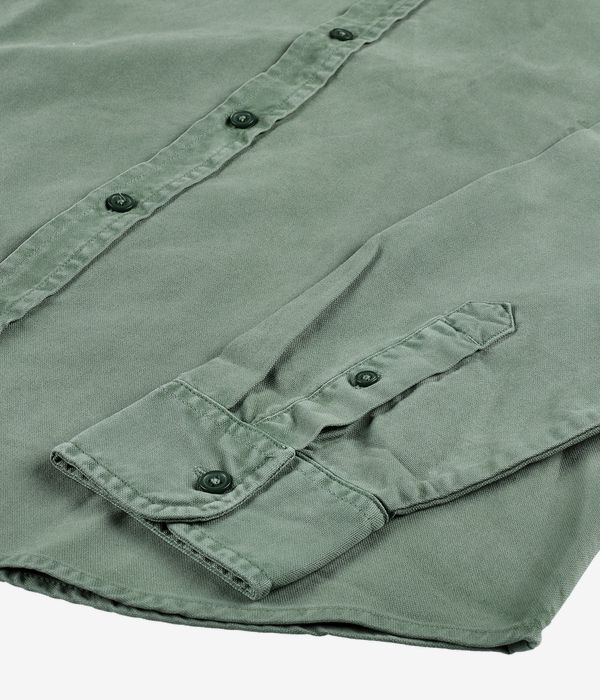 Carhartt WIP Bolton Oxford Hemd (duck green garment dyed)
