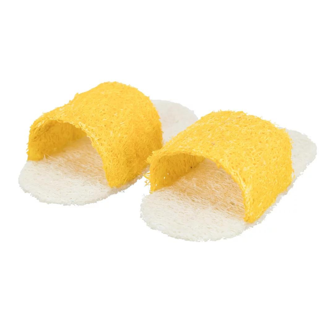Sandales en luffa