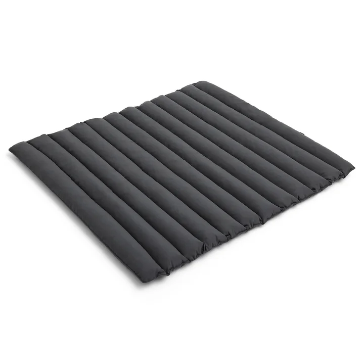 HAY - Palissade Soft Quilted Cushion, für Lounge Sofa, anthrazit