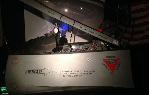 Flugsimulator Mirage 5F Kampfjet München