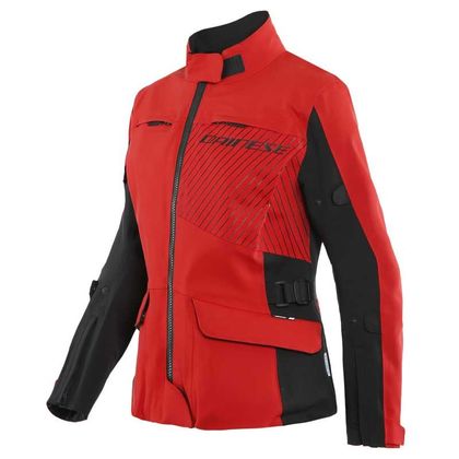Blouson Dainese TONALE LADY D-DRY - Rouge / Noir