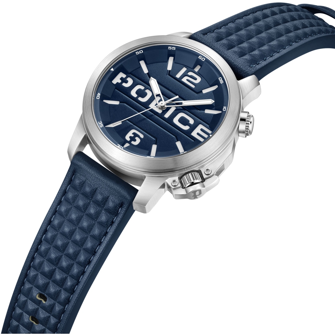 Police Automated Silbrig / Blau