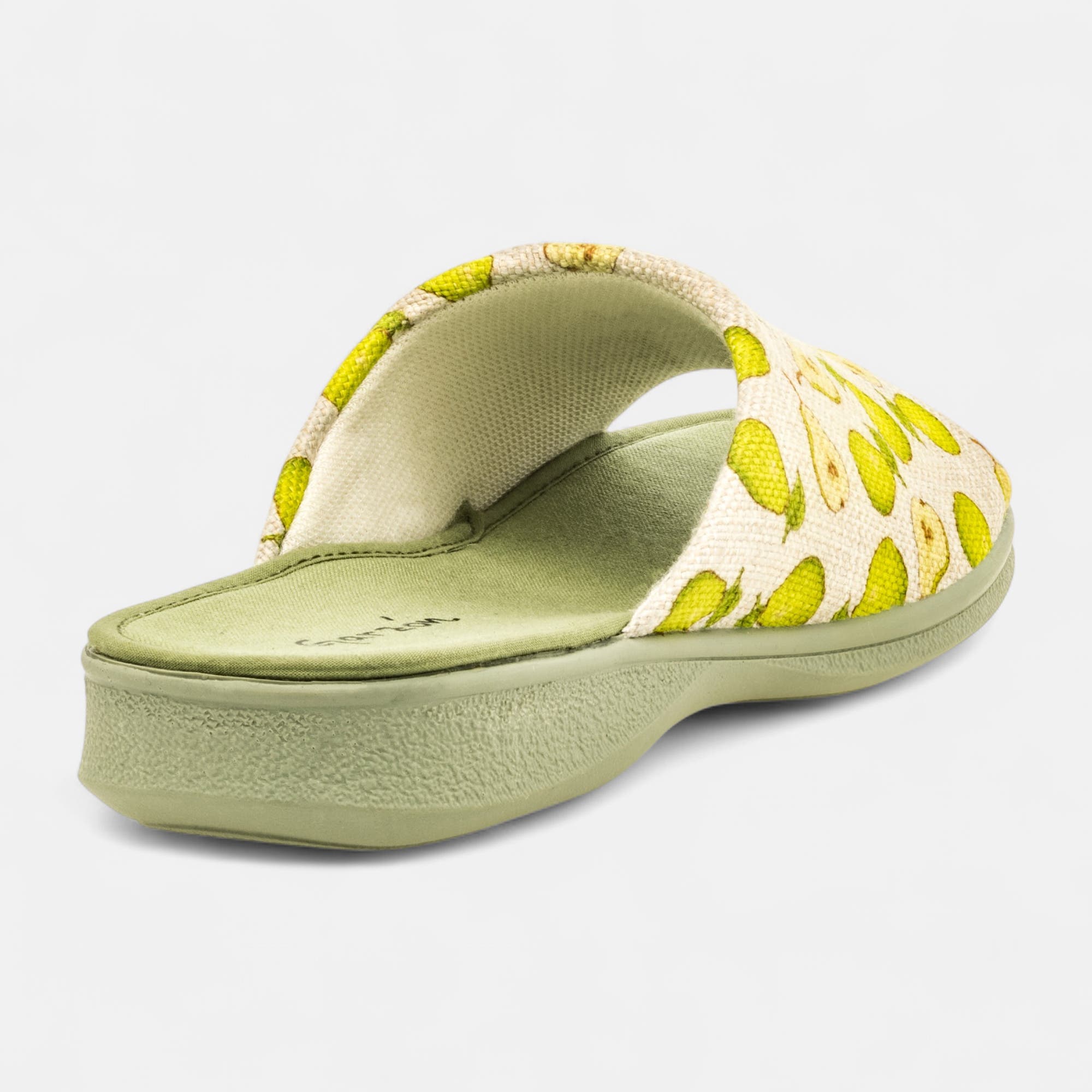 Pantoufles mules Femme vert clair