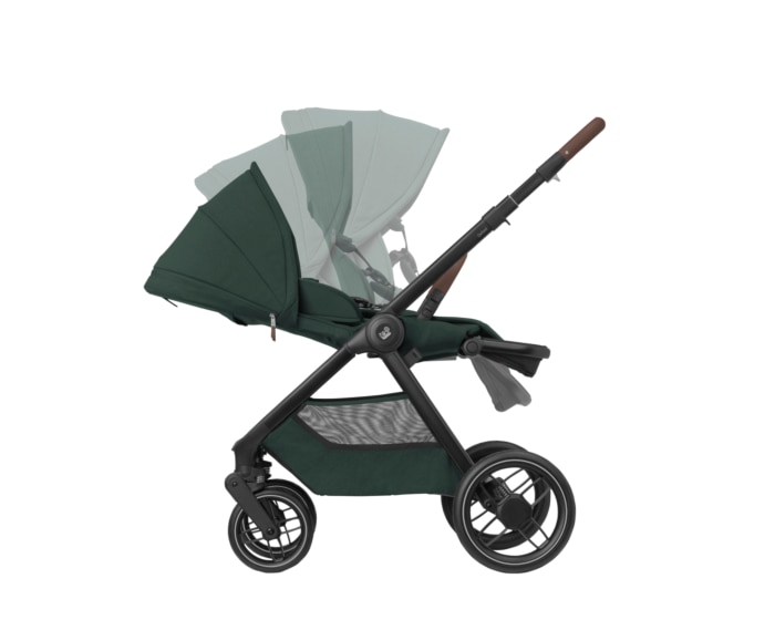 Oxford 0 - 4 Y   0 - 22 kg    Geräumiger Sitz und ergonomische Rückenlehne |    Intuitiv, kompakt zusammenklappbar |    Sanfte Federung |    3-in-1 Travelsystem |