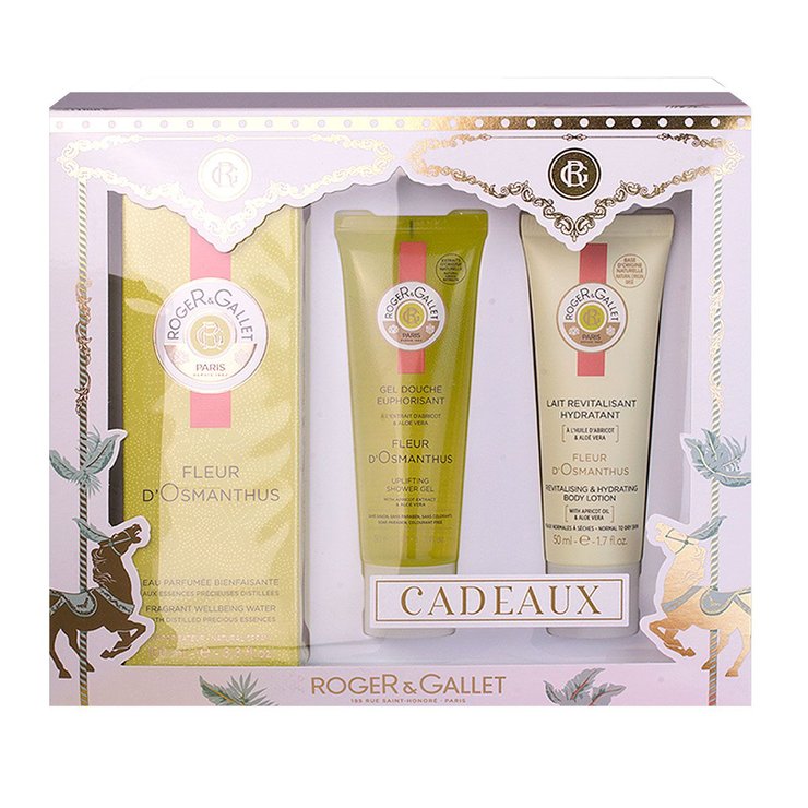 Coffret Noël 2018 fleur d'osmanthus