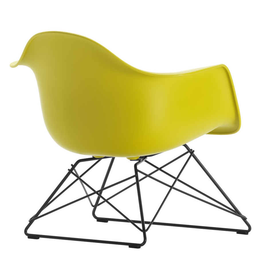 Fauteuil LAR RE zwart Mustard