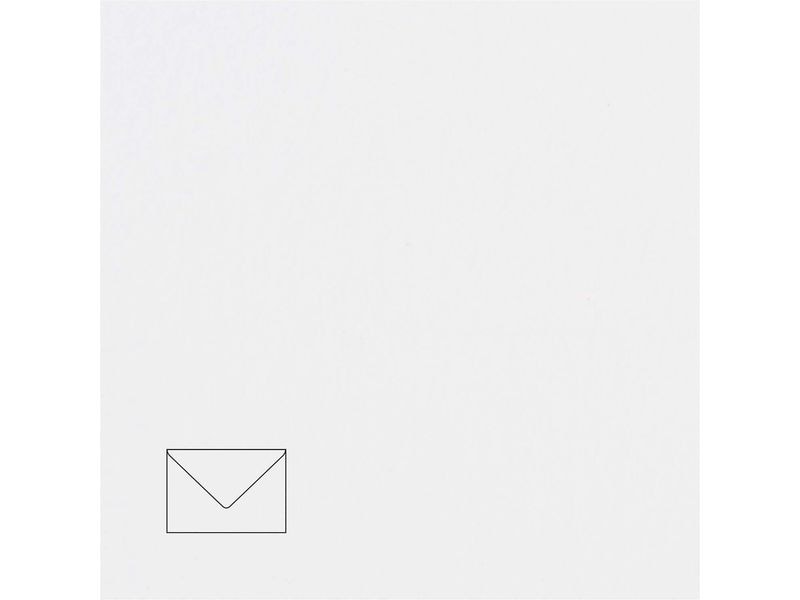Rico Design Paper Poetry Essentials Umschlag C6 Hochweiss Kuvert C6