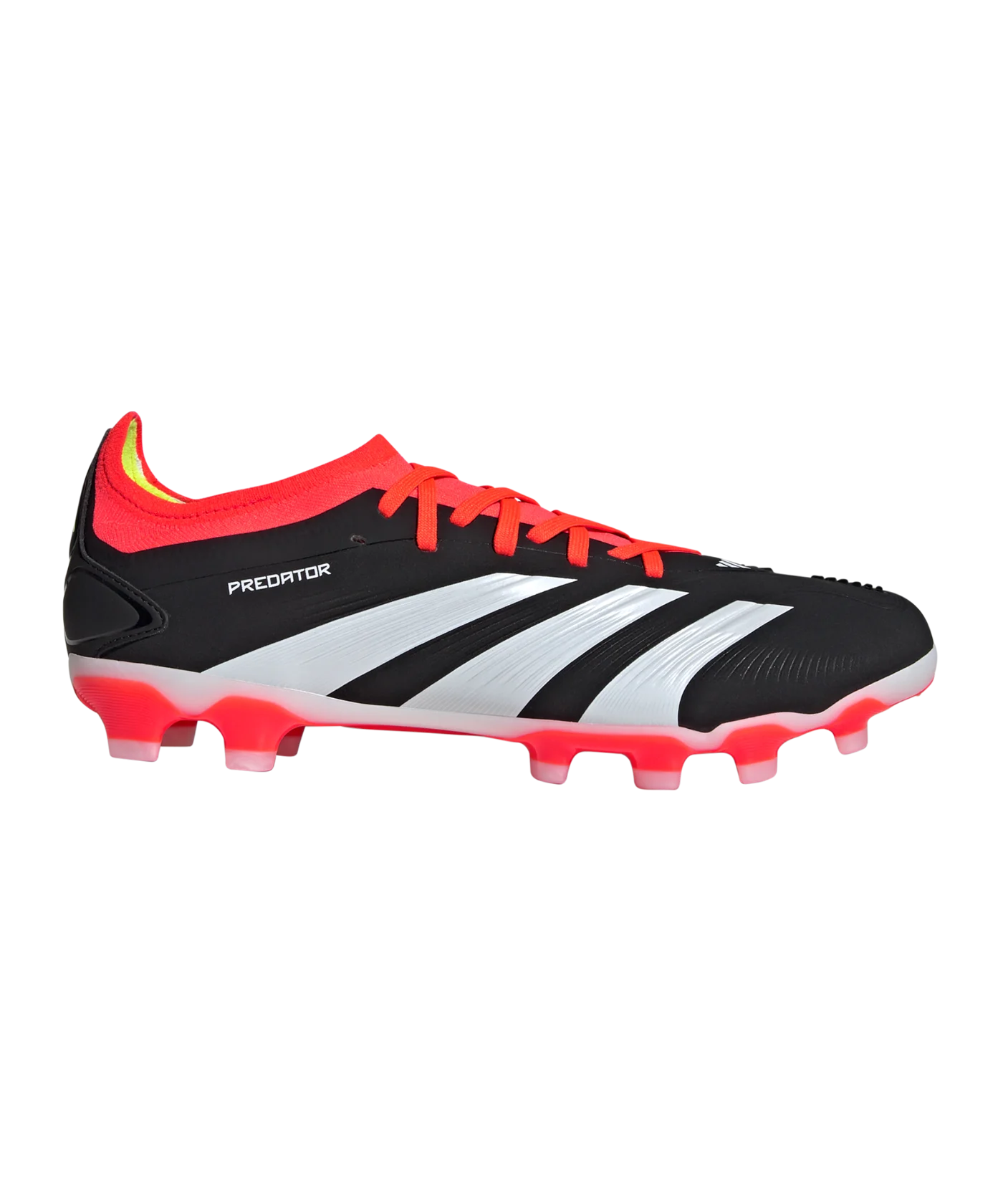 adidas Predator Pro MG Solar Energy Schwarz Weiss Rot