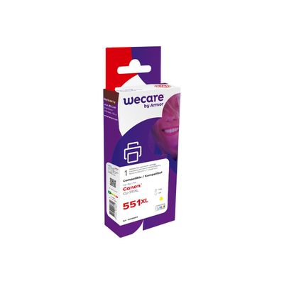 Cartouche compatible Canon CLI-551XL - jaune - Wecare