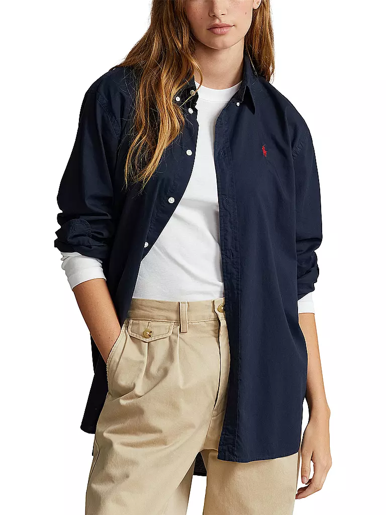 POLO RALPH LAUREN Hemdbluse dunkelblau