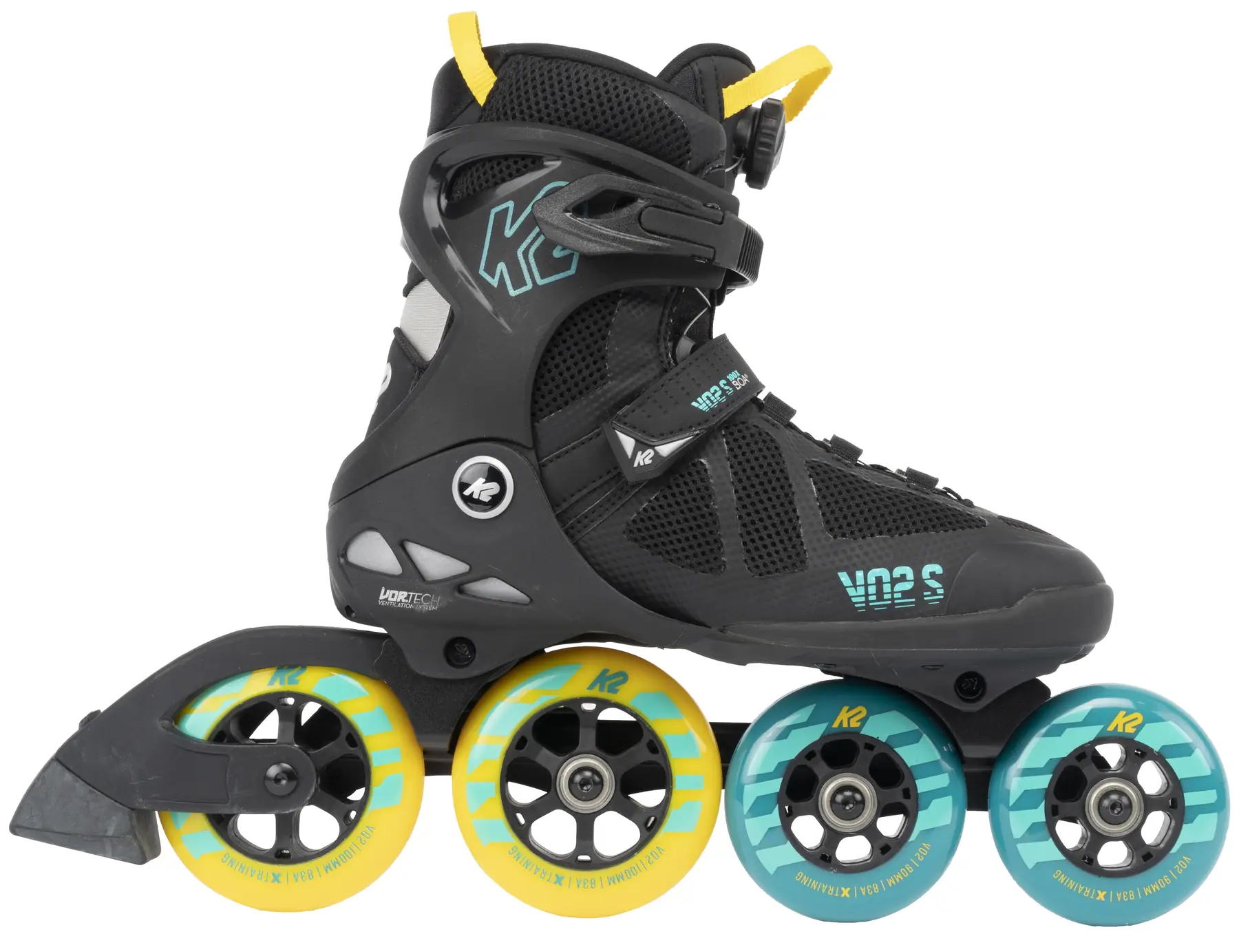K2 VO2-S 100 Hi Lo BOA Inliners - Herre Rulleskøjter