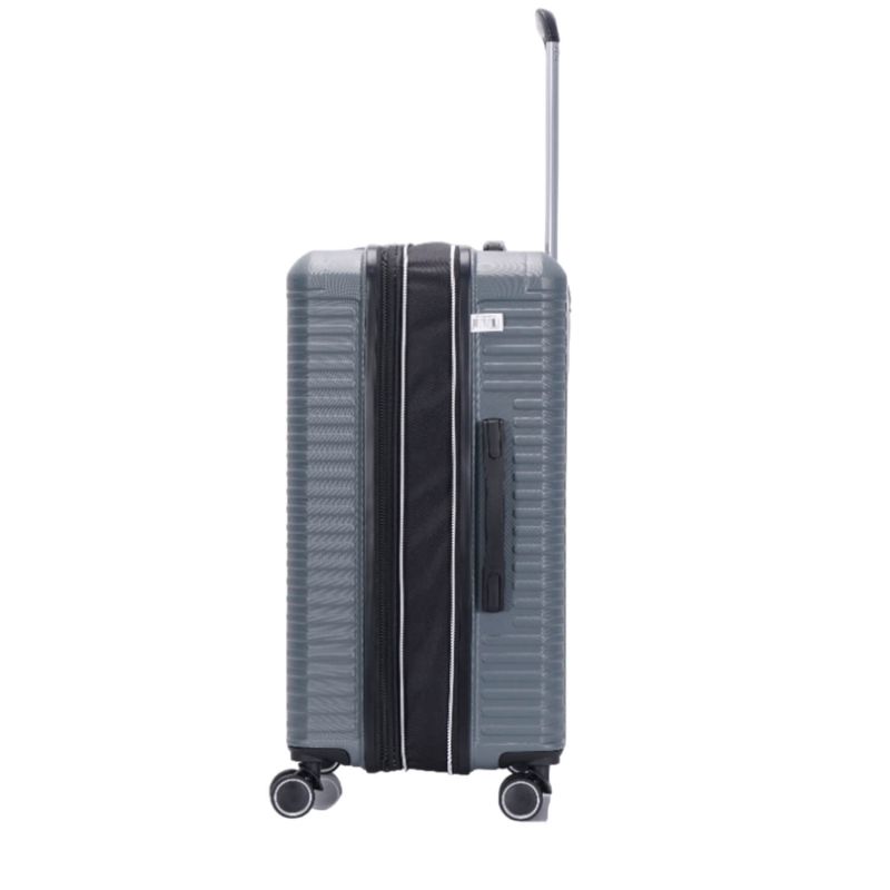 Lot de 3 valises rigides 329 Extensibles 55, 66 et 76 cm Gris