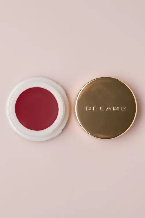 Bésame Cosmetics Crimson Crème Rouge & Lipkleur