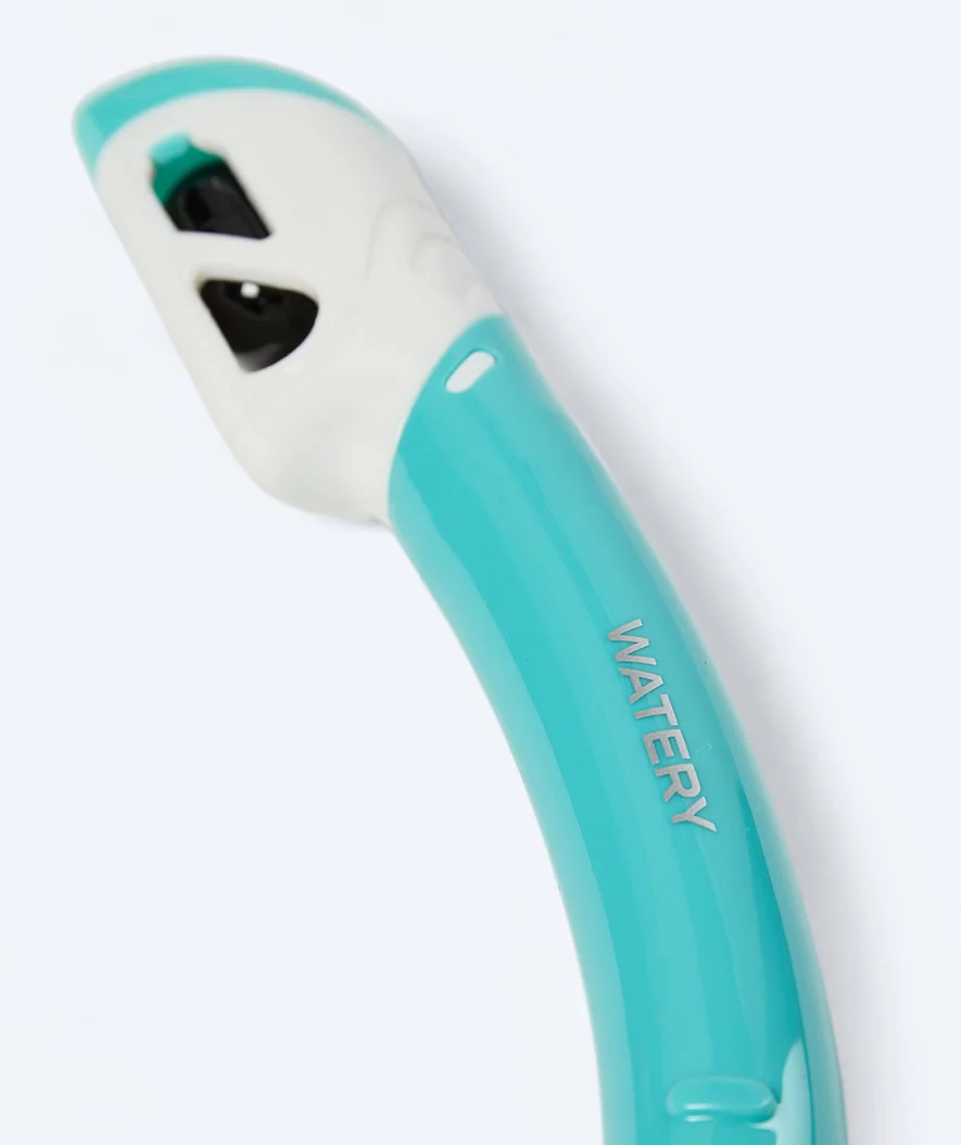 Watery full-dry snorkel til børn - Triton 2.0 - Grøn