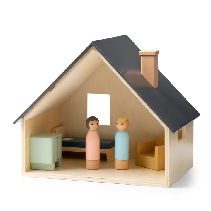 Sebra Maison de poupées et accessoires en bois